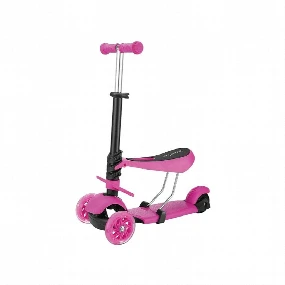 BBO Scoot trotinet za decu 3u1 Roze