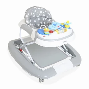 Jungle dubak / klackalica Klik-Klak Grey Stars, 8m+