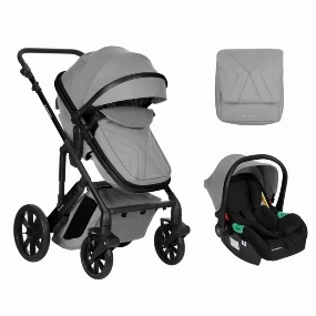 Kikka Boo Darling Premium kolica za bebe 3u1 Light Grey