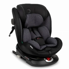 MoMi Emi auto sedište i-Size Black, 40-150 cm Isofix