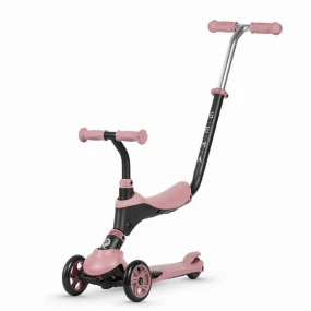 QPlay Sema trotinet za decu 5u1, Pink