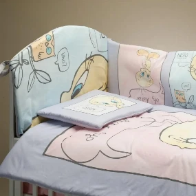 Stefan posteljina za bebe sa ogradicom Tweety